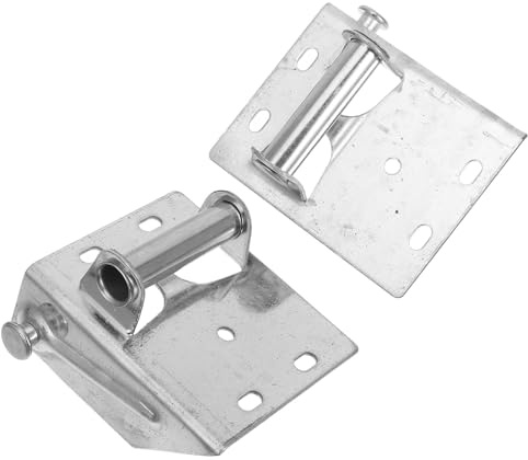 Ciieeo Supports de Levage en Fer pour Porte de Garage Résidentielle Paire de Supports Inférieurs de Fixation Pièces de Rechange Robustes pour Portes Sectionnelles Accessoires Solide
