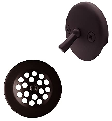 Westbrass R92-12 Trip Lever Universal Replacement Trim Set with Screws, Oil Rubbed Bronze