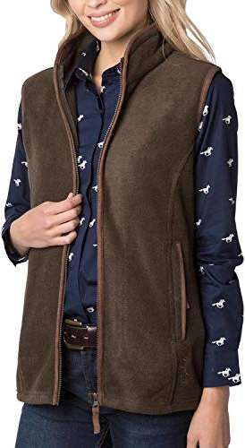 Rydale Ladies Huggate Waistcost (12, Bark)