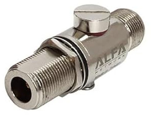 Alfa Network Alfa Überspannungsschutz/Blitzschutz N-Female / N-Female ALR62NF
