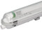 HOFTRONIC - LED-Feuchtraumleuchte 120 cm 3000K Warmweiß 18W 2880lm 160lm/W Flimmerfrei verlinkbar Wannneleuchte T8 Werkstattlampe IP65 Wasserfest Leuchte für Garage Keller Bad Büro Warenhaus
