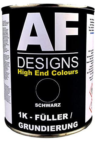 Alex Flittner Designs 1K Mastic 1KG Noir Stylo à Encre Protection de Base Anti-Rouille Apprêt Mastic