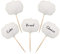 BLUE TOP 50 Pieces Cupcake Picks Blank Toothpick Flags Cake Toppers Cheese Markers Buffet Labels for Charcuterie Board Food Tags Toothpick Signs,Wedding,Birthday Party and Dinner Decorations Supplies.