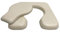 Sharplace Commode Seat Cushion Toilet Seat Cushion Removable Soft for Chair Disabled