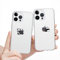 Yoedge 2 Stück Durchsichtig Hülle für iPhone 14 Pro Max 6,7, Transparent Handyhülle mit Aesthetic Motiv Mode Chic Muster, Ultra Dünn Weich Klar Silikon TPU Stoßfeste Bumper Schutzhülle, Panda