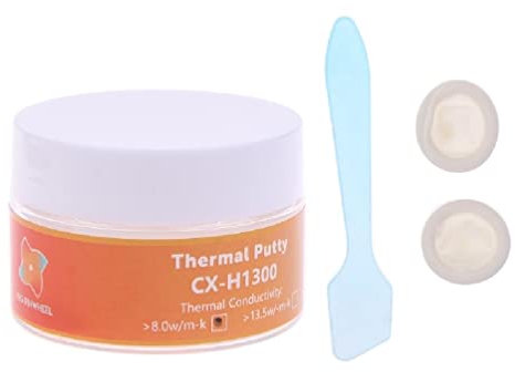 CX H1300 Wärmeleitpaste 13,5 W/mK Wärmeleitpaste Gips nicht leitende Kühlkörpermasse 20 g/50 g/70 g Silikon-Wärmeleitpaste