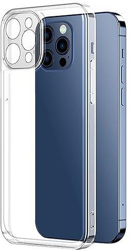Lzzox für iPhone 15 Pro Max Hülle Crystal Clear Transparent Soft TPU Silikon Back Cover Ultra Dünn Stoßfest Kamera Displayschutz iPhone15ProMax Hüllen (iPhone 15 Pro Max, Clear)