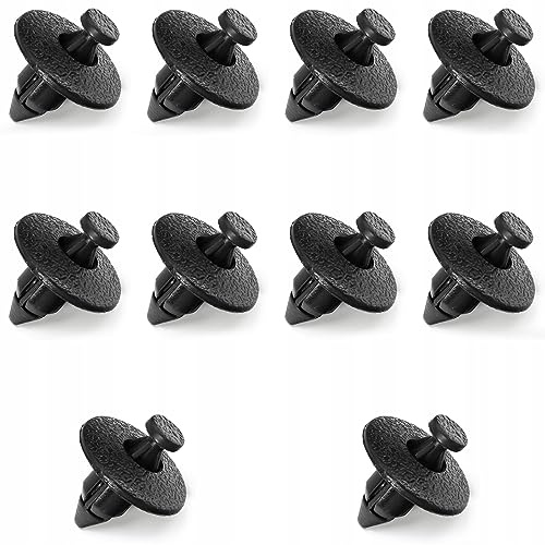 AWPARTS - Befestigungsclips - Clipse für kfz - Auto Befestigungs Clips - Hohe Qualität KFZ Clips kompatibel mit Volvo S40 S60 S80 Honda Accord City Civic Nissan Almera Micra X-Trail - 10 Stück