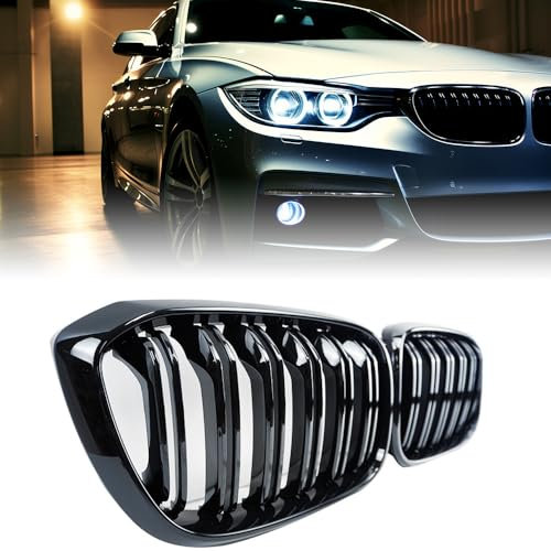 NAVPLUS Autoteile Sport Kühlergrill Doppelsteg passt für 3er F34 GT