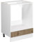 Vicco Herdumbauschrank R-Line, Artisan-Eiche/Weiß, 60 cm ohne Arbeitsplatte