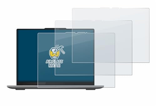 BROTECT Entspiegelungs Schutzglas für Lenovo Yoga Pro 9i Gen 9 16 Touch (3 Stück) Schutzfolie Panzer Folie Glas Matt [Kratzfest 9H]