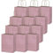 Gcardist Medium 16Pcs Krafttaschen mit Griffen 27x21x11cm Geschenktaschen Rosa Lila Senior Farbe Taschen Mehrfachverwendung (mittlere Größe, 7.6x4.75x10.5 inch)