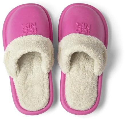 ICONIX Pantofole Donna Invernali - Imbottitura Estraibile e Lavabile - Calde e Confortevoli