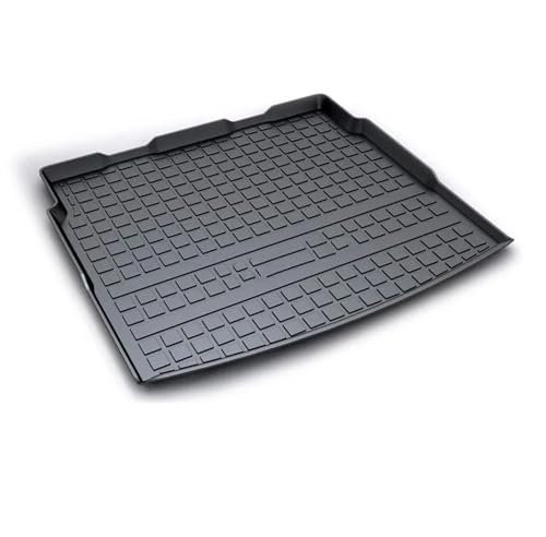 KLAUER Bandeja Maletero Alfombrilla Maletero Trasera Coche Bandeja con Forro Alfombra Impermeable Antideslizante Accesorios para VW para Tiguan L 2017 2018 1 Unidad Alfombrilla Maletero