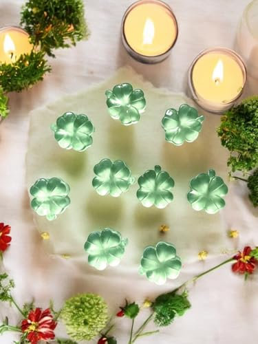 Seifen Kleeblätter grün - grüner Apfel - 50 Stück (vegan), Gastgeschenk