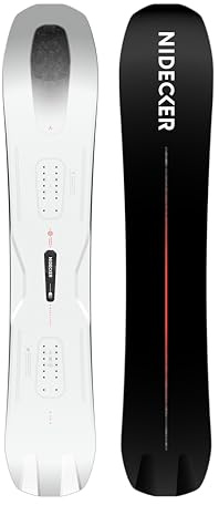 Nidecker Megalight – Ultraleichtes Freeride Snowboard für Big Mountain Lines - Größe 164W