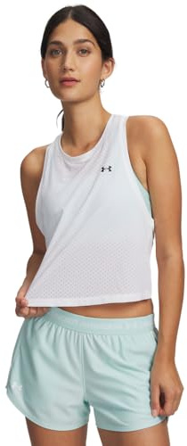 Under Armour Damen Tech Sport Mesh Cropped Tank Top Hemd (1er Pack)