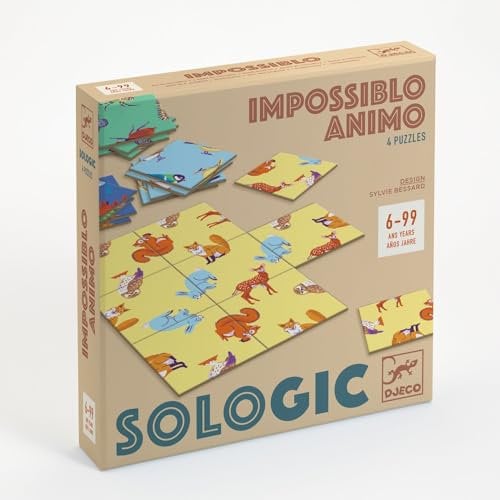 Djeco Sologic Impossiblo Animo Puzzle