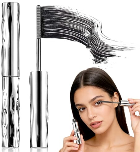 Ironeye Mascara,Iron Eye Mascara,wimperntusche metallbürste,Eyelash Iron,Super Curling,Long-Lasting Volumizing & Clump-Free with Smudge Proof