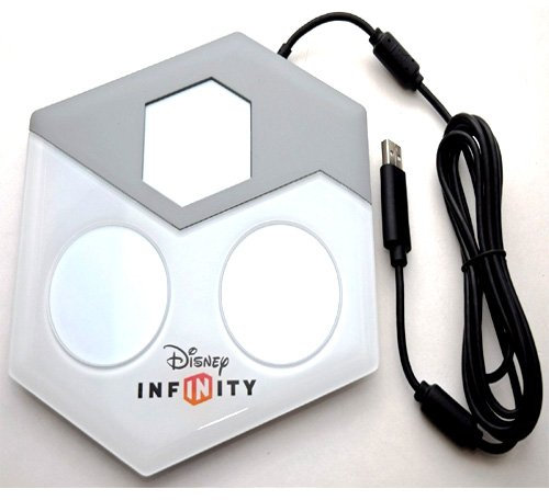 Simply Silver - New Disney Infinity Figure Base Reader Portal Game Arena Wii-U/PS3/PS4 3.0 2.0