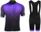UGLY FROG Designs Herren Rennrad MTB Radtrikot Set Fahrrad Trikot Kurzarm + Radhose mit Trägerhosen Farbabstimmung der Flagge Style-Update