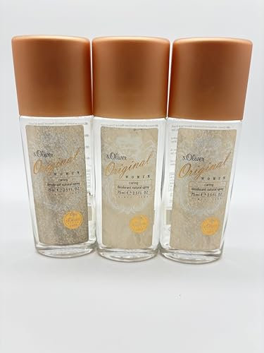 s.Oliver FOR HER Woman Body Mist Spray 3 x 75 ml / 225 ml
