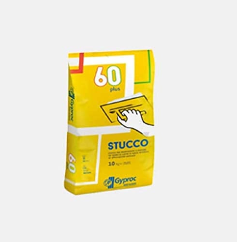 STUCCO PER CARTONGESSO GYPROC 60 PLUS 10KG