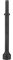Martillo de aire Juego de brocas de cromo molibdeno Suavizado de acero Derivas neumáticas Juego de bits de martillo Herramienta de impacto de longitud extendida(178mm)