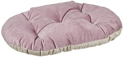 Ferplast Cuscino per cani e gatti PRINCE 45/2, Lettino imbottito per animali, Double-face, Soffice velluto, Lavabile, 43 x 30 cm, Rosa