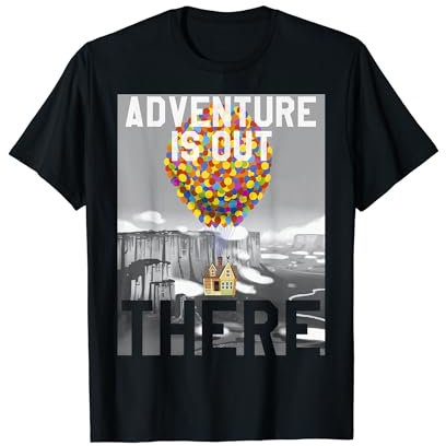 Disney Pixar Up Adventure Is Out There Poster T-Shirt
