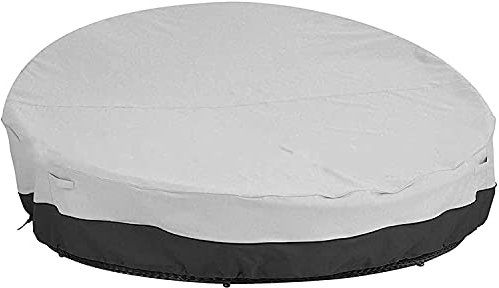 Asiacreate Runde Tagesbett-Abdeckung, Outdoor, wasserdicht, 90 DIAx33 H inch