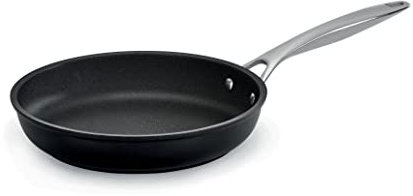 Barazzoni Black Titan Pro, Padella ø32cm, Manico in acciaio rivettato, Antiaderente Titan Pro (5 strati). Adatto ad induzione, Made in Italy