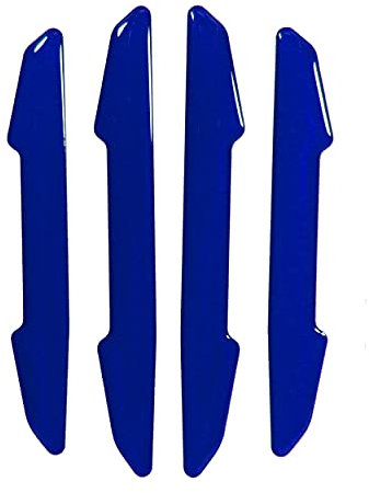 BIKE-label Autotür Kantenschutz 3D-Aufkleber selbstklebend reflektierend blau 910095VA