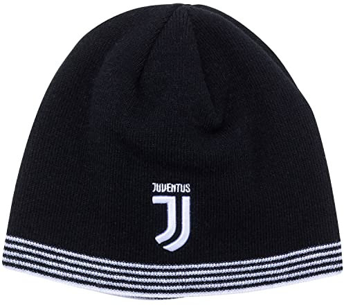 JUVENTUS Mütze Juve, offizielle Kollektion, Schwarz , Einheitsgröße