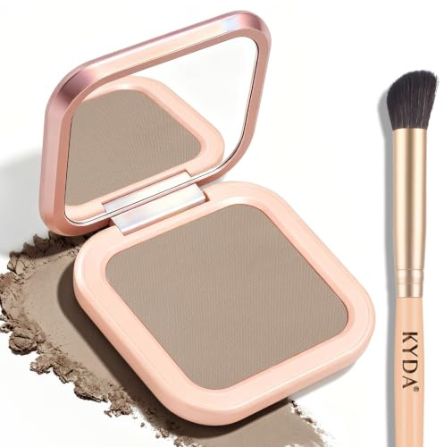 KYDA Gesichtskontur-Palette, Matte Konturierung Palette, Seidig Glattes, Leichte, Hochpigmentiertes Konturschatten-Makeup, Taupe