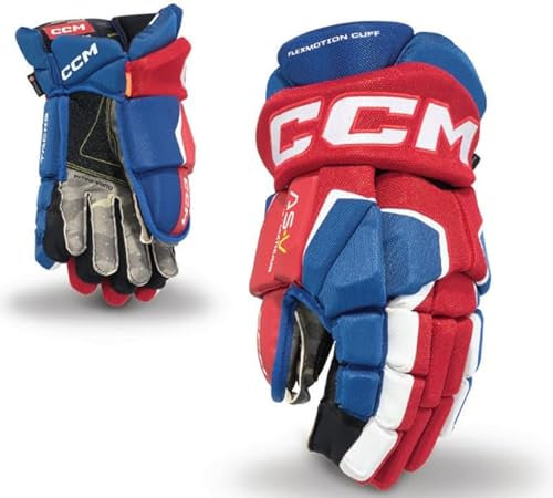 CCM Super Tacks AS-V Handschuhe Senior, Größe:15 Zoll, Farbe:schwarz/orange