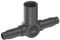 Gardena Micro-Drip-System T-Piece 4.6 mm (3/16 inch): Practical Connection for securing Spray nozzles and Endline drip Heads, 5 Units (13216-20)