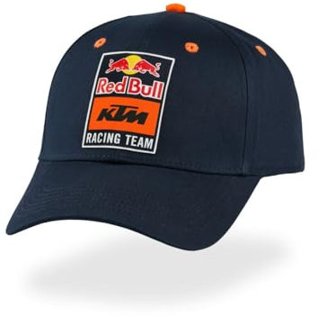 Red Bull KTM Pace Curved Cap, 3RB230050800, Blau/Orange, Einheitsgr��e