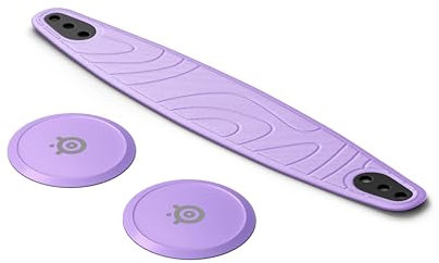 SteelSeries Arctis Nova Booster Pack Lilac - Gaming Headset Accessory - Dual color Nylon Headband - Customize with Unique Metalic Speaker Plates - Limited Edition Collector Item