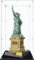 PARFCO Acryl-Vitrine für Lego 21042 Freiheitsstatue, staubdicht, transparent, Sammlermodellvitrine (3mm)