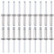 DTGN 5mm x 20mm (DxL) Blindnieten - 25Pack - Gut für Maschine Verbindung - 304 Edelstahl Kuppel Offenes Ende Niet