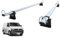 TITAN WorkReady Van Roof Rack 2 Bars - Compatible Fittings to fit a VW TRANSPORTER T5 - T6 T6.1 VAN