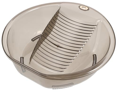 Angoily Bac à Lessive avec Planche Intégrée Antidérapante pour Laver Le Linge Main Conception Multifonctionnelle pour Lavage