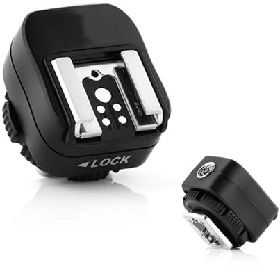 TF-321 Blitzschuh-Adapter, mit PC-Synchronisationsanschluss, Blitzschuh-auf-PC-Adapter für Blitzgeräte der E-TTL-Serie