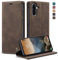 owlhold Handyhülle Samsung Galaxy A56 5G hülle Galaxy A56 klapphülle Premium PU Lederhülle Faltbare Handytasche Schutzhülle Kartenfach Standfunktion hülle Samsung Galaxy A56 5G - Kaffee