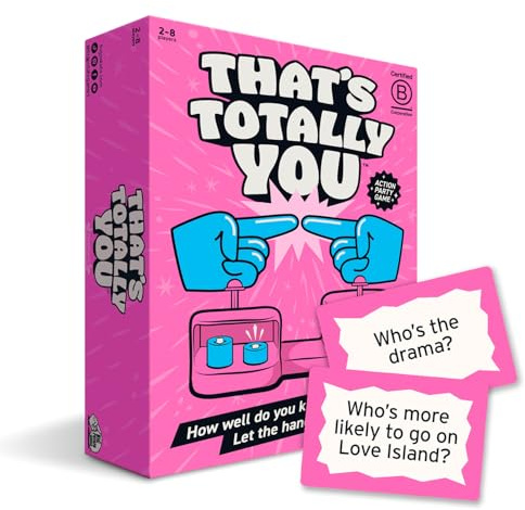 That's Totally You: How Well Do You Know Your Friends? | Lustige Brettspiele für Teenager und Erwachsene | 2-8 Spieler