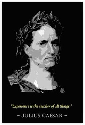 WANGCYJS Motivierende Zitate, Julius Caesar, Leinwand-Poster, Dekoration, Schlafzimmer, Büro, Schlafzimmer, Geschenk, ohne Rahmen, 50 x 75 cm