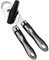 Tin Opener, Diboniur Can Opener Manual, 3-in-1 Multifunctional Can Opener and Bottle Opener, Handheld Heavy Duty Stainless Steel, Black, 8.5