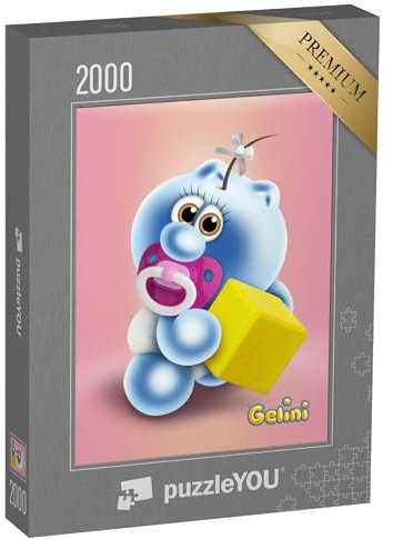 puzzleYOU: Puzzle 2000 Teile „Gelini Babybluu“