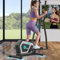Crosstrainer für Zuhause mit APP, 3-in-1-Crosstrainer mit 16 stufiger Widerstand,LCD Monitor, Wasserflaschen-und Gerätehalter, 6KG Schwungrad,Belastbar Bis 287LBS,Aerobic-Ellipsentrainer